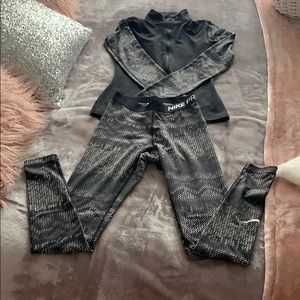 Nike Pro Dri Fit set. Size S